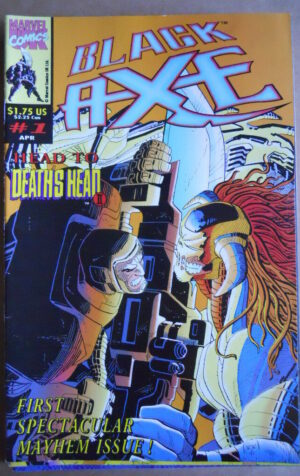 BLACK AXE n°1 1993 Marvel Comics   [SA21]