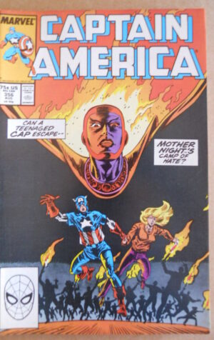 Captain America n°356 1989 Marvel Comics    [SA20]