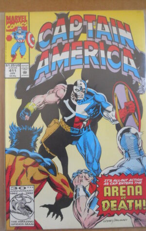 Captain America n°411 1992 Marvel Comics    [SA23]