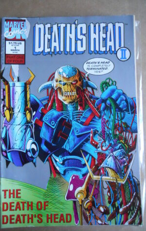 DEATH'S HEAD II n°1 1992  Marvel Comics   [SA22]
