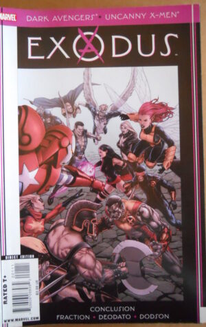 EXODUS - Dark Avengers Uncanny X-Men Marvel Comics    [SA20]