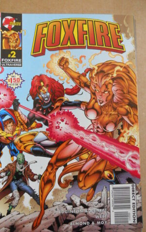 FOXFIRE n°2 1996 Ultraverse Malibu Comics   [SA23]