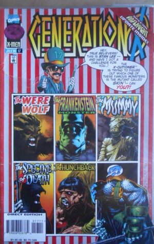 GENERATION-X n°17 1996  Marvel Comics     [SA20]