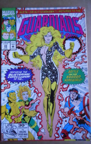 GUARDIANS OF THE GALAXY n°33 1992 Marvel Comics   [SA22]