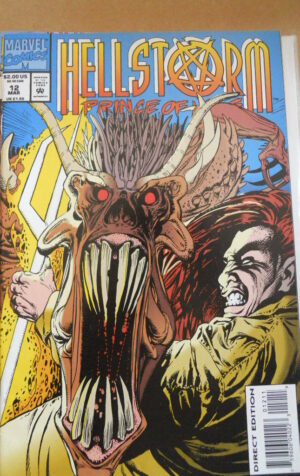 HELLSTORM : Prince Of Lies n°12 1993  Marvel Comics   [SA23]