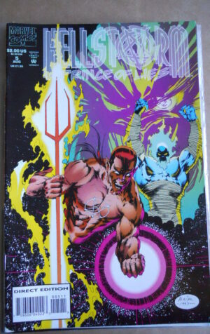 HELLSTORM : Prince Of Lies n°5 1993  Marvel Comics   [SA22]