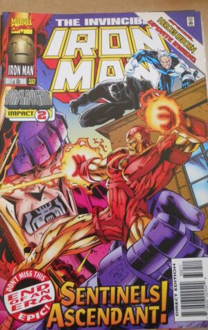 IRON MAN - The Invicible n°332 1996  Marvel Comics   [SA23]