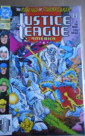 JUSTICE LEAGUE AMERICA n°64 1992 DC Comics   [SA23]