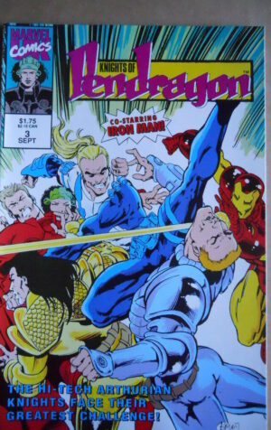 KNIGHTS OF PENDRAGON n°3 1992 Marvel Comics    [SA22]