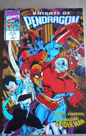KNIGHTS OF PENDRAGON n°7 1992 Marvel Comics    [SA22]