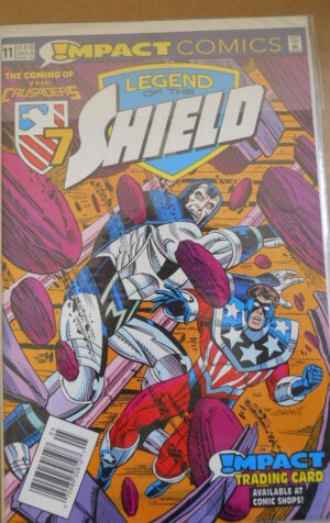 LEGEND OF THE SHIELD n°11 1992 Impact Comics   [SA23]