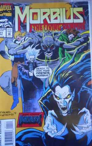 MORBIUS The Living Vampire n°11 1993 Marvel Comics   [SA22]