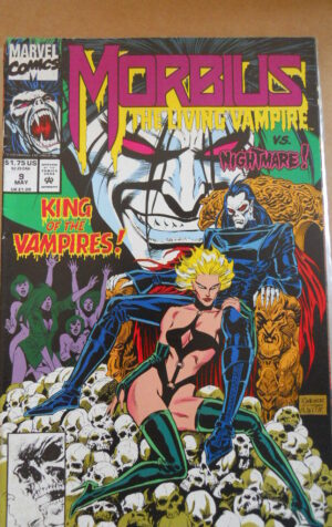 MORBIUS The Living Vampire n°9 1993 Marvel Comics   [SA23]
