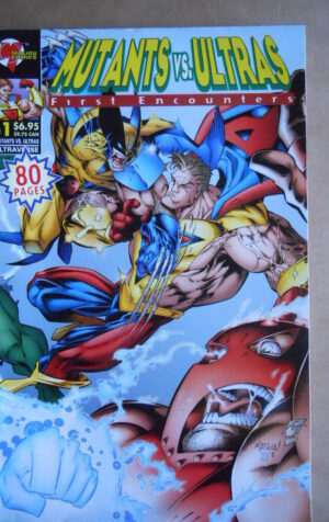 Mutants Vs Ultras ULTRAVERSE n°1 1995 Malibu Comics  [SA21]