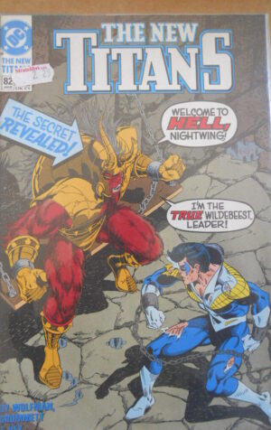NEW TITANS n°82 1992 DC Comics   [SA23]