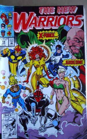 New Warriors n°19 1992  Marvel Comics    [SA21]