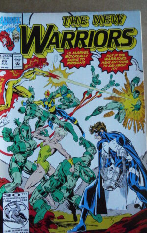 New Warriors n°26 1992  Marvel Comics    [SA21]