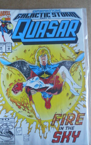 QUASAR n°34 1992 Marvel Comics    [SA22]