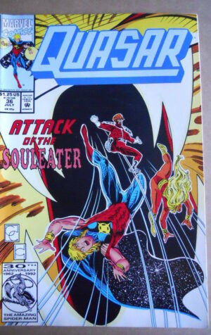QUASAR n°35 1992 Marvel Comics    [SA22]