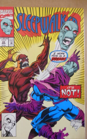 SLEEPWALKER n°22 1993 Marvel Comics [SA23]
