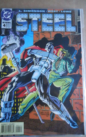 STEEL n°4 1994 DC Comics   [SA23]