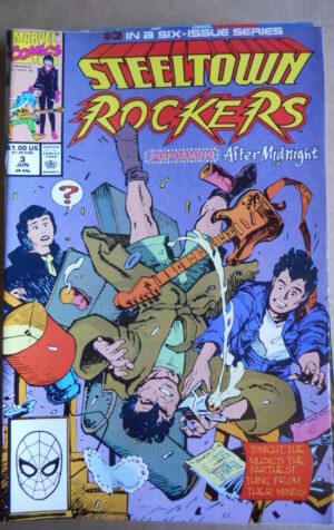 STEEL TOWN ROCKERS n°3 1990  Marvel Comics   [SA21]