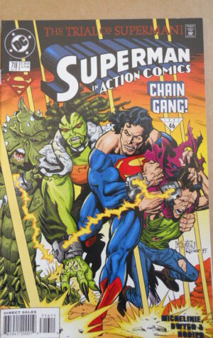 SUPERMAN in Action Comics n°716 1995 DC Comics   [SA24]