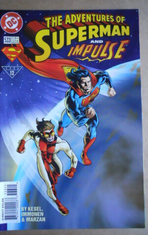 SUPERMAN The Adventures and IMPULSE n°533 1996 DC Comics   [SA22]