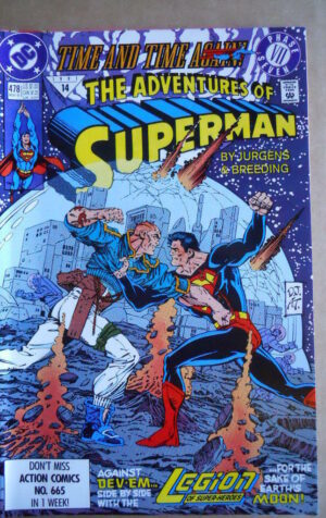 SUPERMAN The Adventures n°478 1991 DC Comics   [SA21]