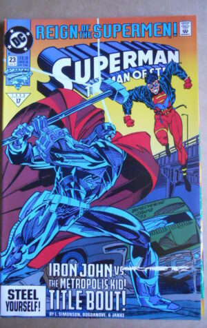 SUPERMAN The Man of Steel 23 1993 DC Comics  [SA21]