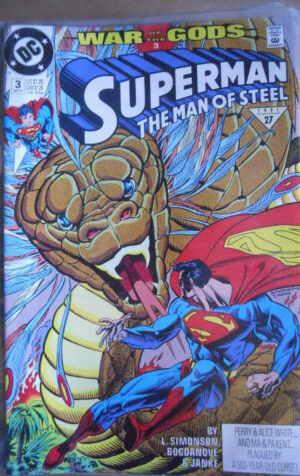 SUPERMAN The Man of Steel 3 1991 DC Comics  [SA20]