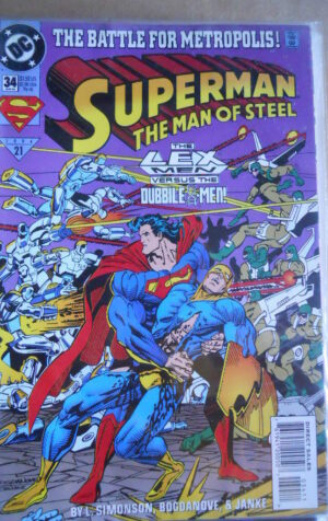 SUPERMAN The Man of Steel 34 1994 DC Comics  [SA23]