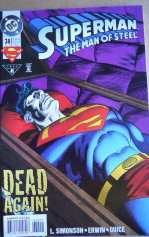 SUPERMAN The Man of Steel 38 1994 DC Comics  [SA22]