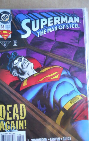 SUPERMAN The Man of Steel 38 1994 DC Comics  [SA23]