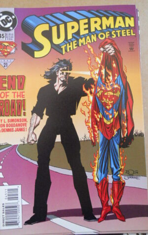 SUPERMAN The Man of Steel 45 1995 DC Comics  [SA24]