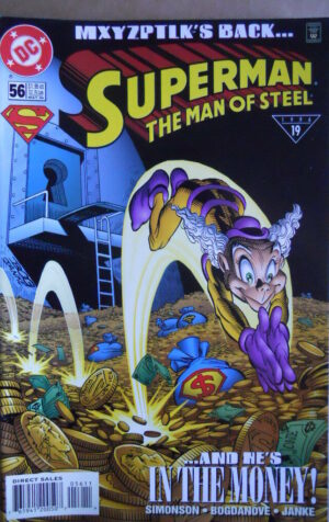 SUPERMAN The Man of Steel 56 1996 DC Comics  [SA20]