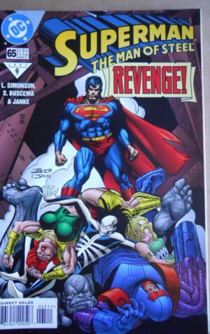 SUPERMAN The Man of Steel 65 1997 DC Comics  [SA21]