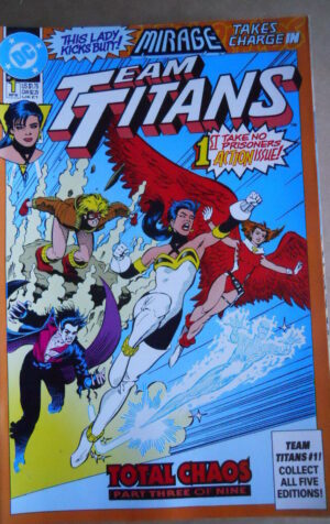 TEAM TITANS n°1 1992 DC Comics - Variant 2   [SA22]