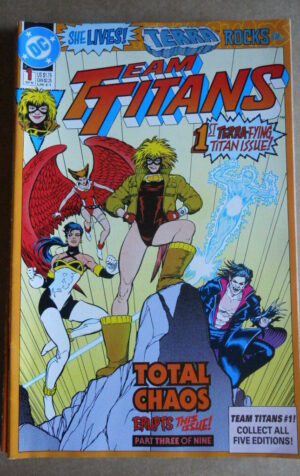 TEAM TITANS n°1 1992 DC Comics - Variant 3   [SA22]