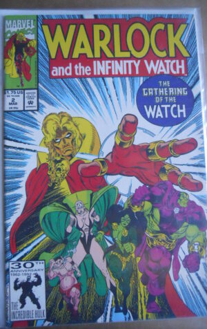 WARLOCK Infinity Watch n°2 1992 Marvel Comics   [SA22]