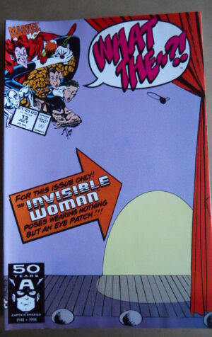 What the..?! No.13 / 1991 The Mag of Mirth and Mayhem! / John Byrne Cover [SA21]