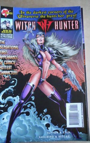 WITCH HUNTER ULTRAVERSE n°1 1996 Malibu Comics   [SA22]