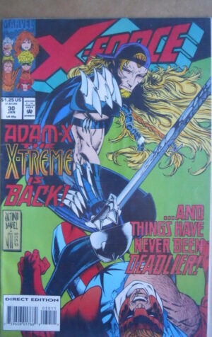 X-FORCE n°30 1993 Marvel Comics    [SA20]