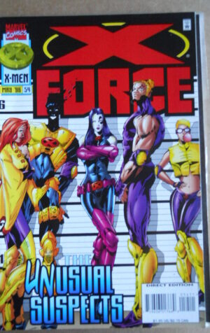 X-FORCE n°54 1996 Marvel Comics    [SA22]