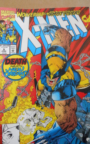 X-MEN n°9 1992 Woverine vs Ghost Rider  Marvel Comics    [SA24]