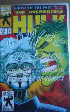 THE INCREDIBLE HULK n°398 1992  Marvel Comics [SA21]
