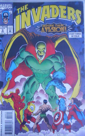 THE INVADERS n°3 1993 Marvel Comics   [SA21]