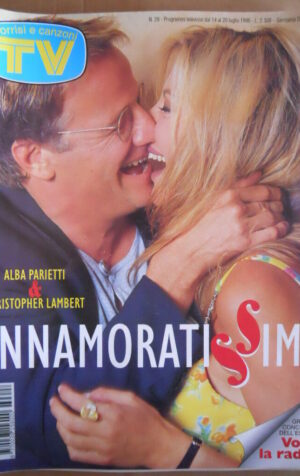 TV Sorrisi e Canzoni n°28 1996 Alba Parietti Paolo Maldini Articolo 31 [D45]