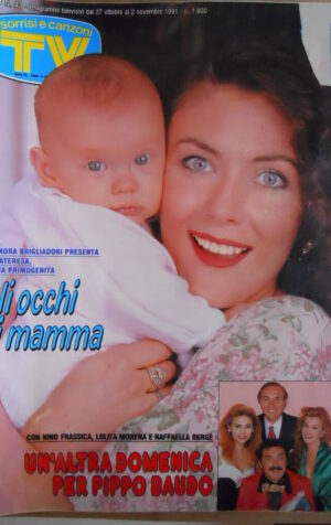 TV Sorrisi e Canzoni n°43 1991 Jovanotti - Moda Ungaro E. Brigliadori  [D45]