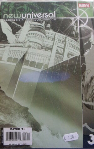 NEW UNIVERSAL n°3 2007 ( Warren Ellis Salvador Larroca )  Marvel Comics [SA19]